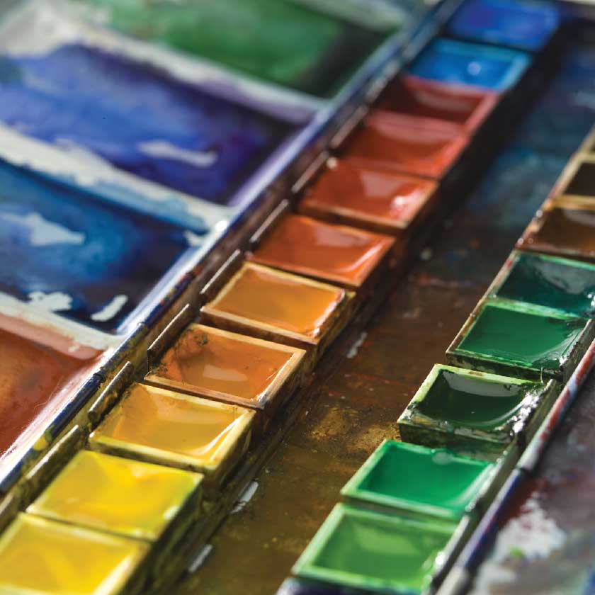 Ακουαρέλλα-Νεροχρώματα-Ζωγραφικής-Art & Colour