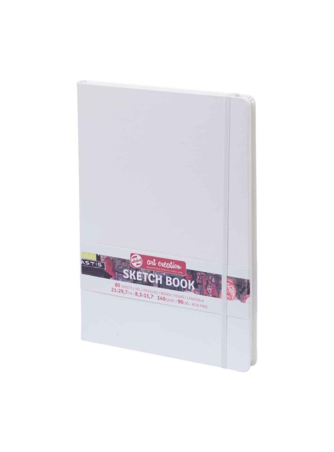 White Sketchbook Art Creation A4