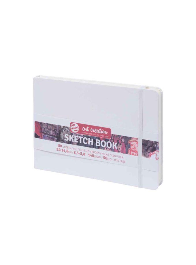 White Sketchbook Art Creation A5