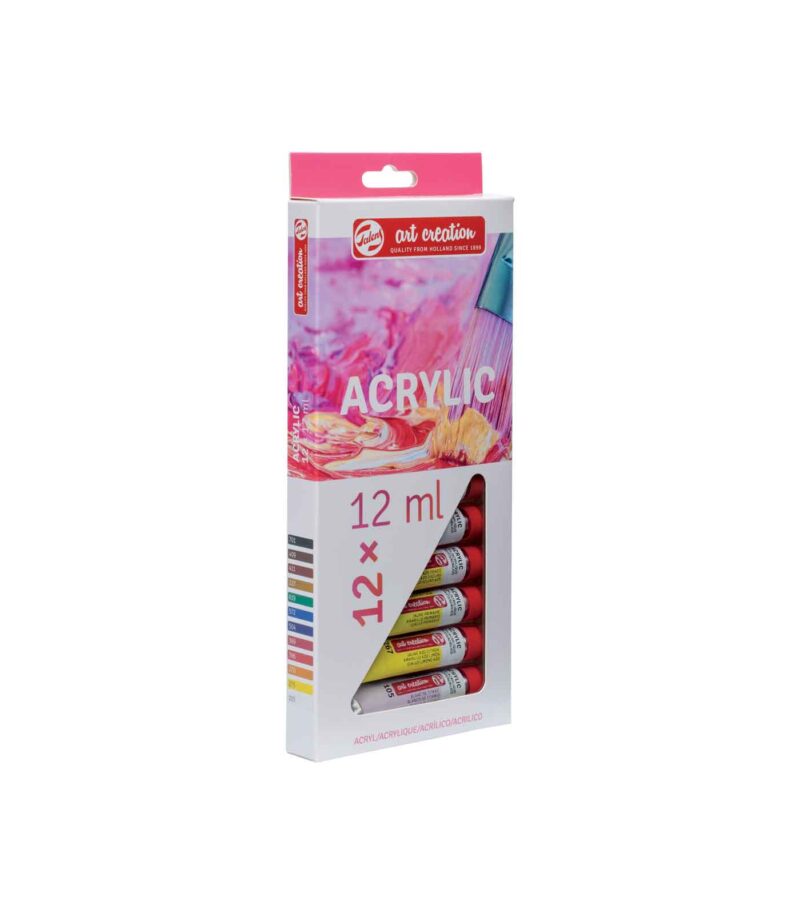 Set-12-Akrulika-ArtCreation-12ml-Talens-Art&Colour