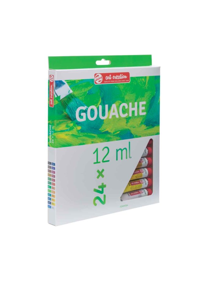 Set 24 Gouache Colours Art Creation 12ml Talens