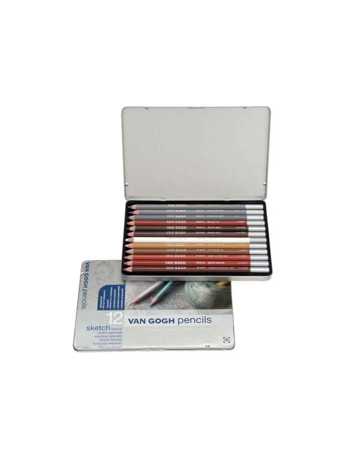 Set-van-gogh-pencils-12xrwmata-skech-talens-Art&Colour