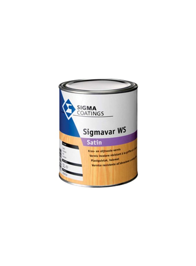 Water Varnish Sigmavar WS Satin