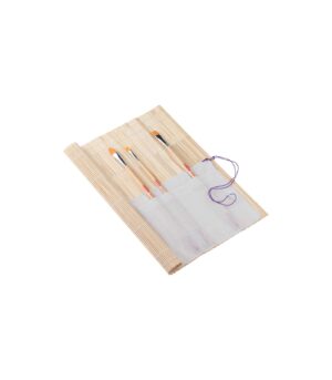 Bamboo Brush Roll Art Creation