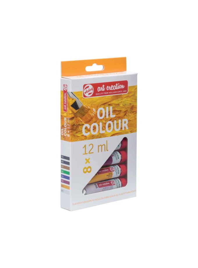 Oil Colours Set Art Creation 8x12ml Talens