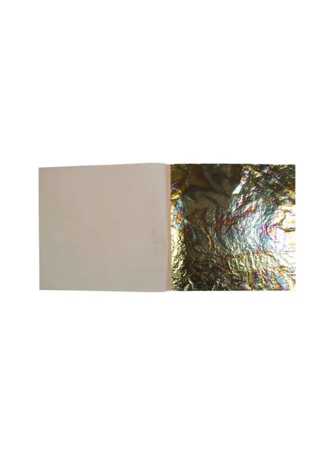 Oxidized Gold Leaves Oxydmetal Green Noris Blattgold