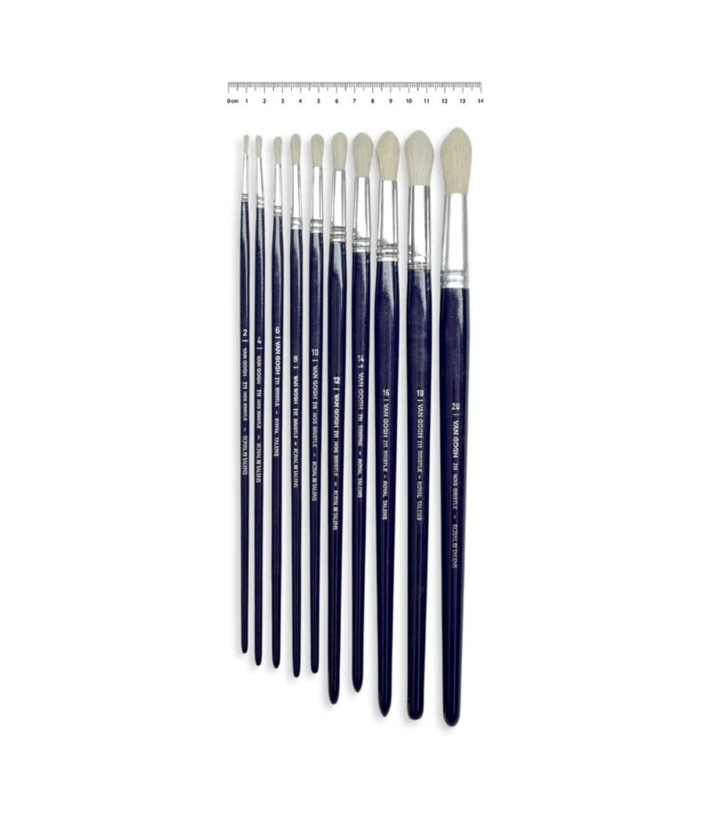 18-211-Set-Pinela-Van-Gogh-Hog-Bristle-Royal-Talens-Art&Colour-Scale-1