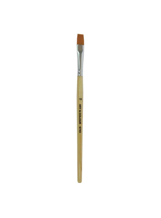 Flat Brushes Series 9743 Synthetic