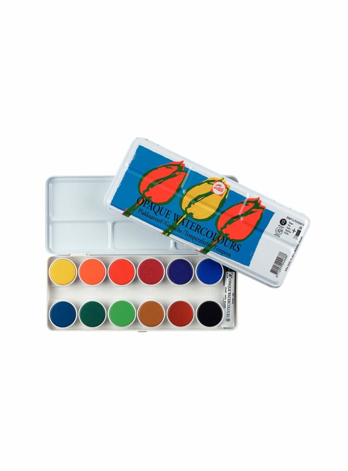 Set 12 Transparent Watercolours Talens