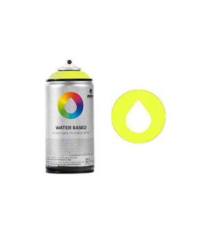 WaterBased Spray Paint 300ml Fluorescent Montana Colors