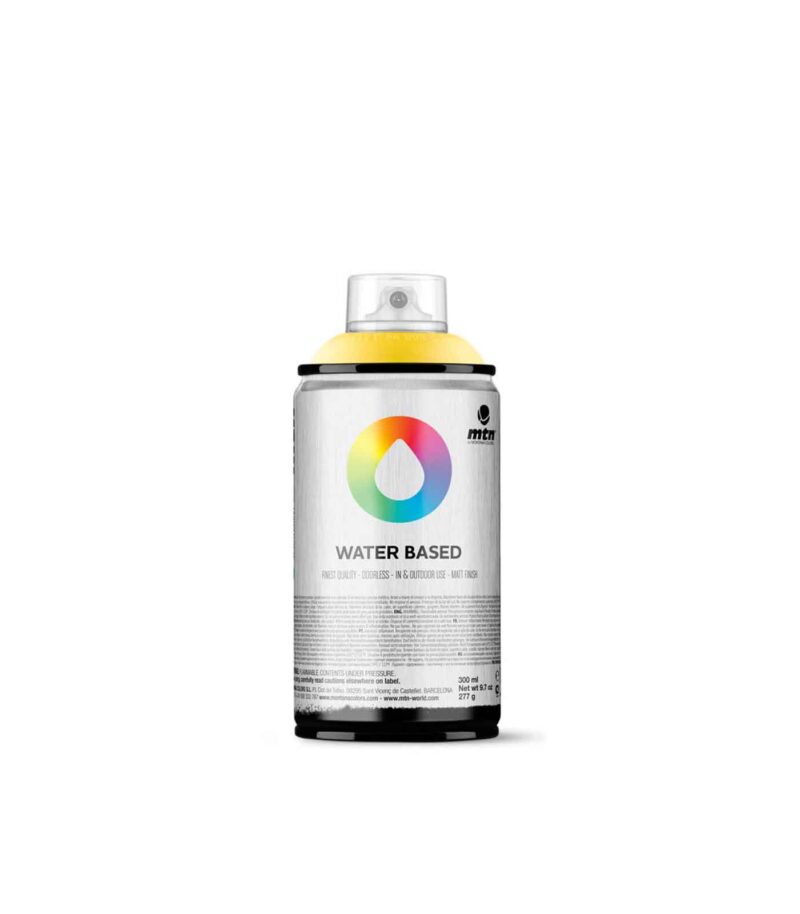 spray-hromata-montana-waterbased-300ml-Art&Colour-Yellow
