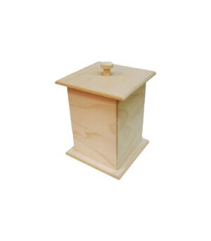 Wooden Box with Lid