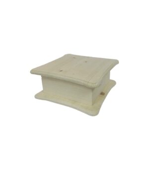 Wooden Square Box with base