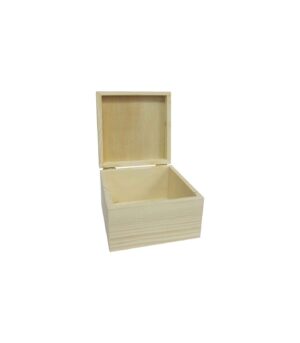 Square Straight Wooden Box