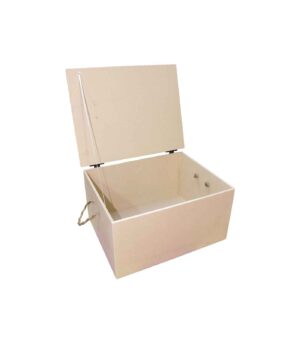 Wooden Baptism Chest with rope