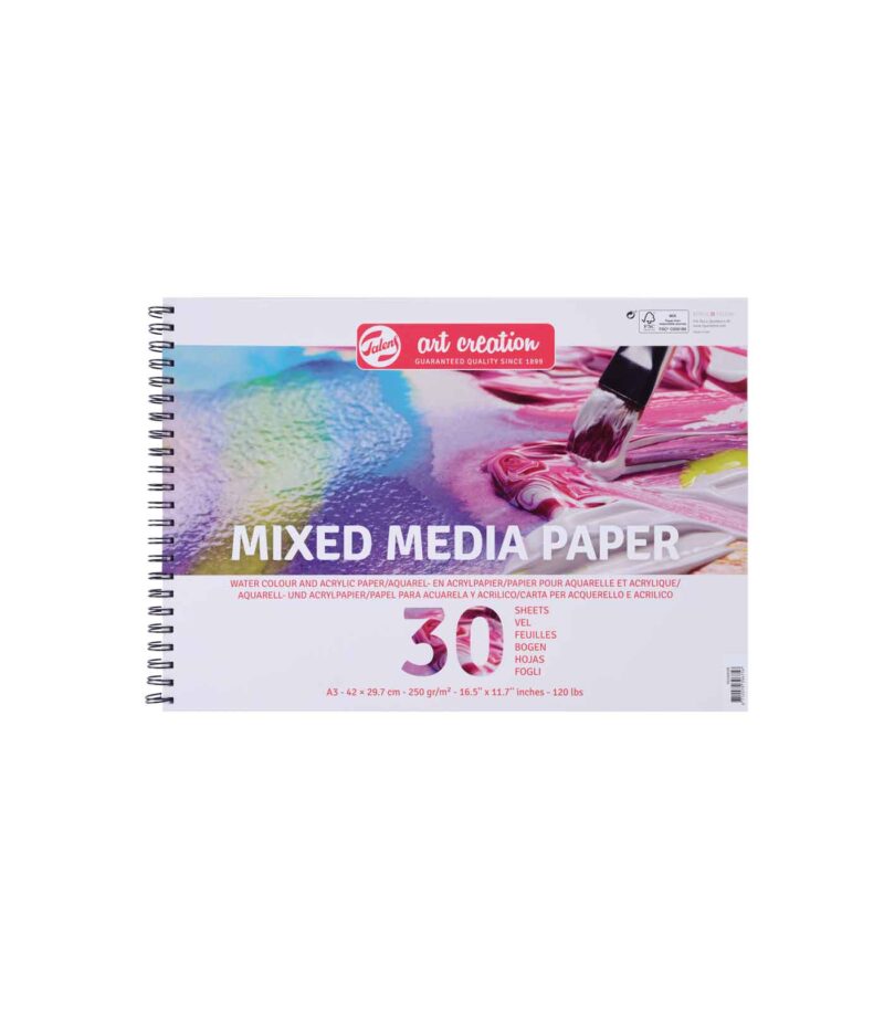 Mplok-A3-Mixed-Media-Paper-Talens-ArtCreation-Art&Colour