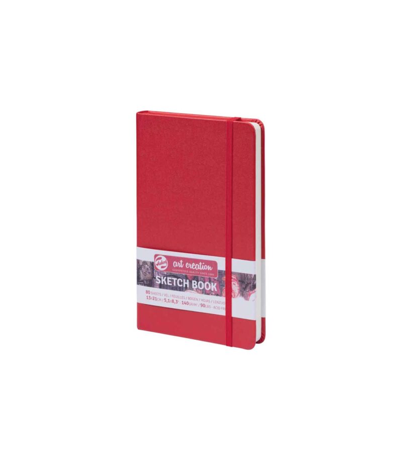Mplok-Sketchbook-13x21-Red-ArtCreation-Talens-Art&Colour