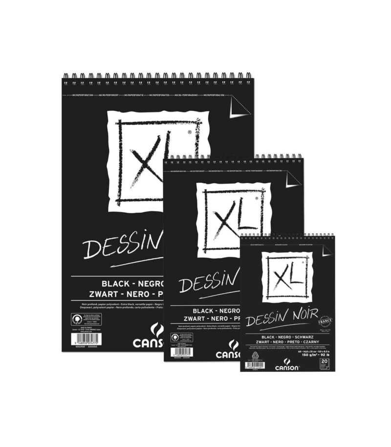 Mplok-sxediou-Dessin-Noir-XL-Canson-Art&Colour
