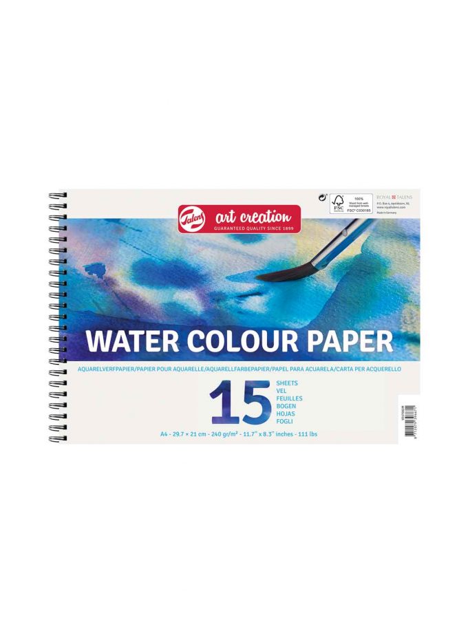 Watercolour Pad Art Creation A4