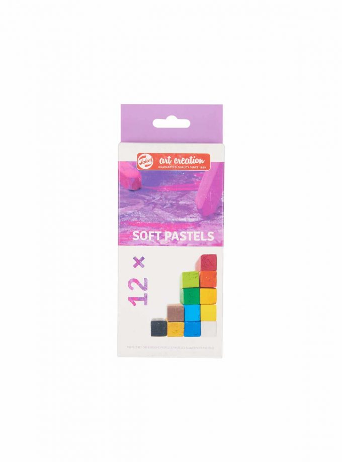 Set of 12 Soft Pastels Art Creation Talens