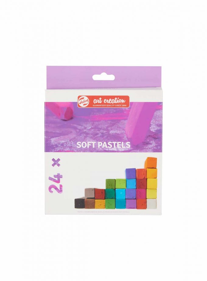 Set of 24 Soft Pastels Art Creation Talens