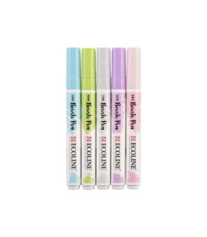set-5-markadoroi-ecoline-brush-pen-pastel-Talens-Art&Colour-1