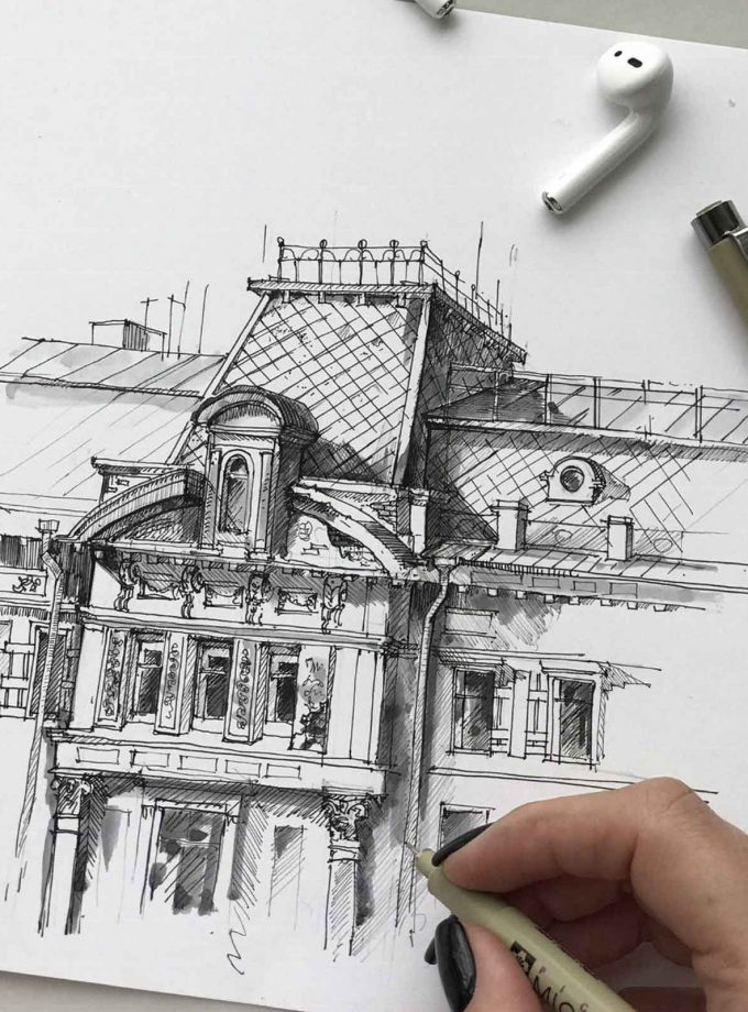 Markadorakia-sxediou-Pigma-micron-sakura-Art&Colour-A