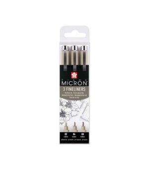 Set of 3 Fineliners Sakura Pigma Micron