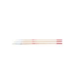 Set of 3 Round Hog Hair Brushes Art Creation