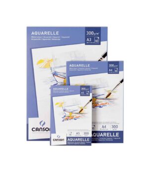 Watercolour Pad Canson Intro 300gr.
