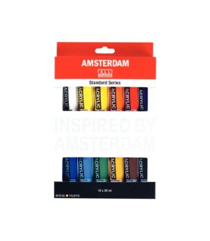 Set of 12 Acrylics Amsterdam Standard 20ml