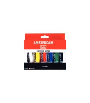 Set of 6 Acrylics Amsterdam Standard 20ml General