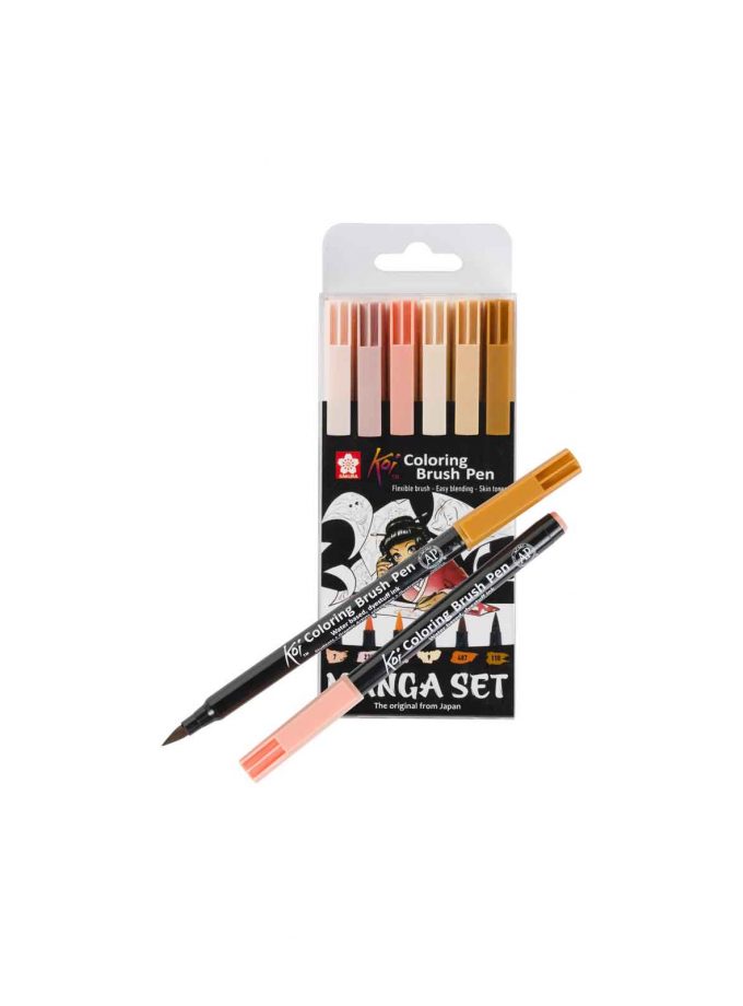 set-markadoroi-koi-coloring-brush-pen-6-Sakura-Art&Colour-1