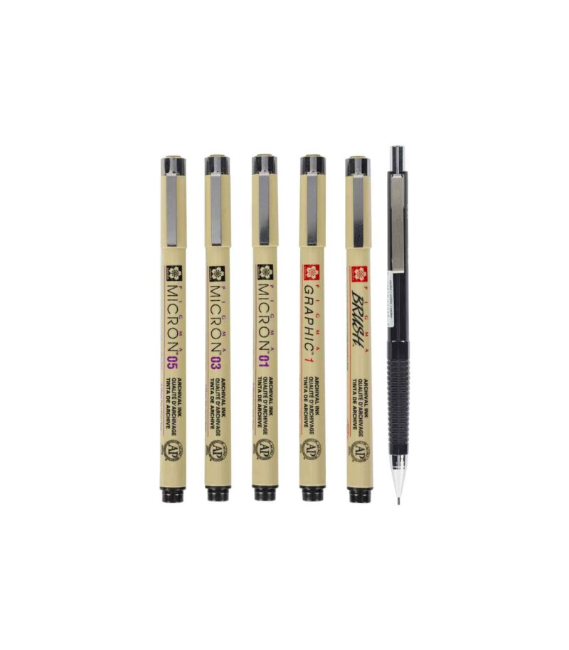set-penakia-pigma-manga-set-6-sakura-Art&Colour-3