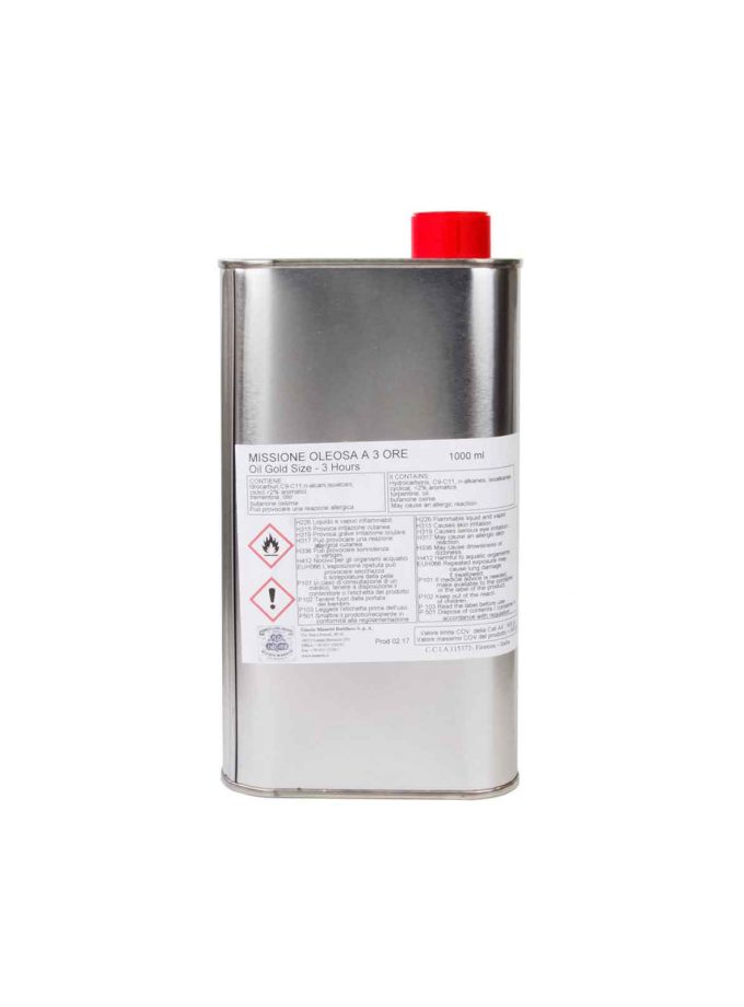 Glue Mixtion Oil OilBased Size 3 hours