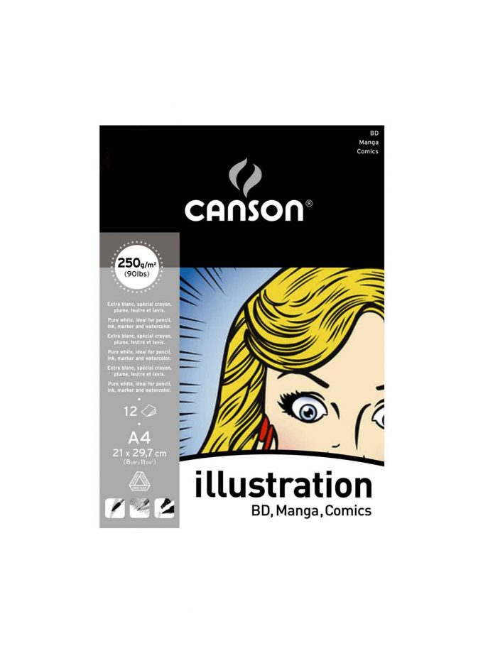 Illustration Pad Canson Illustration Sketchbook