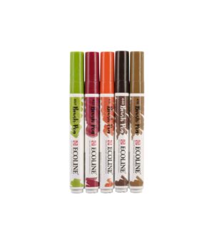 Set of 5 Brush Pens Ecoline Autumn