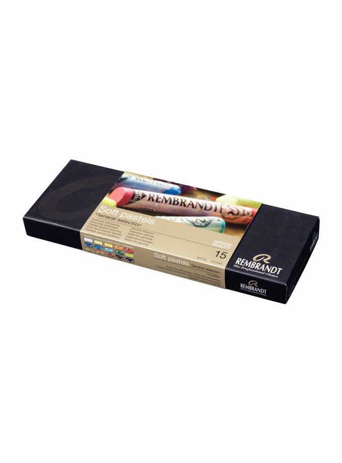 Set 15 Soft Pastels General Selection Rembrandt