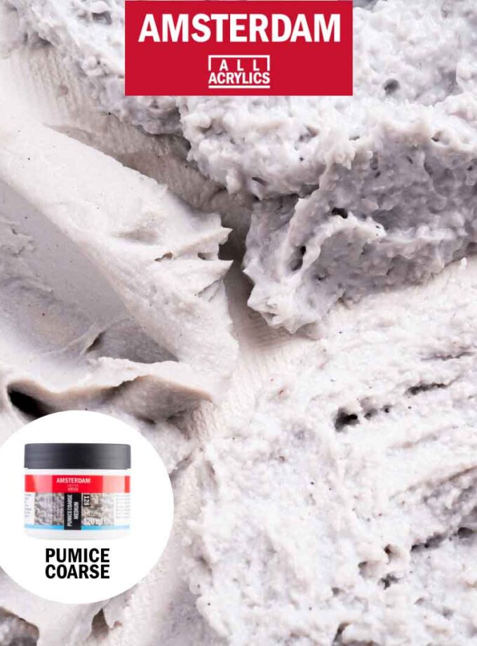 Application-Amsterdam-Pumice-coarse-Medium-RoyalTalens-Art&Colour