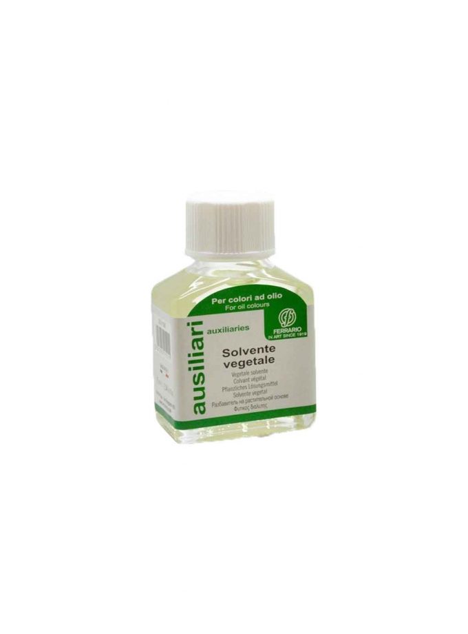 Plant-based solvent Solvente Vegetale Ferrario 75ml