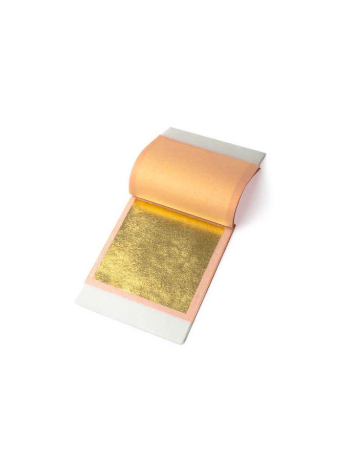 Gold Leaves 24 Carat Pure Adhesive