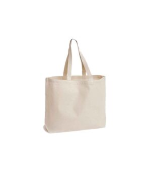 Canvas Cotton Bag 38x44 cm with Long Handle