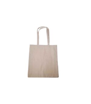 Canvas Cotton Bag 42x38 cm with Long Handle