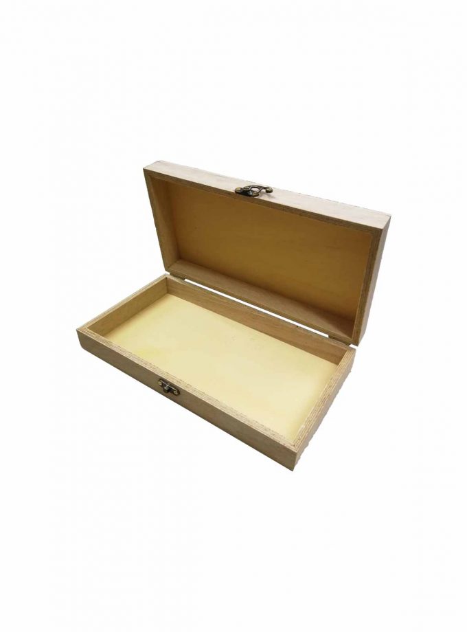 Wooden Straight Box 28x15x6 cm