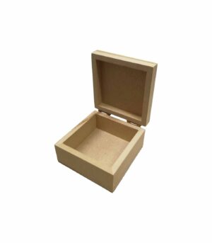 Wooden Box MDF 10x10x5 cm