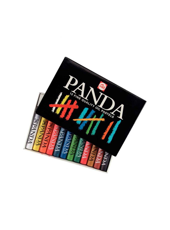 Set of 12 Oil Pastels Panda Talens