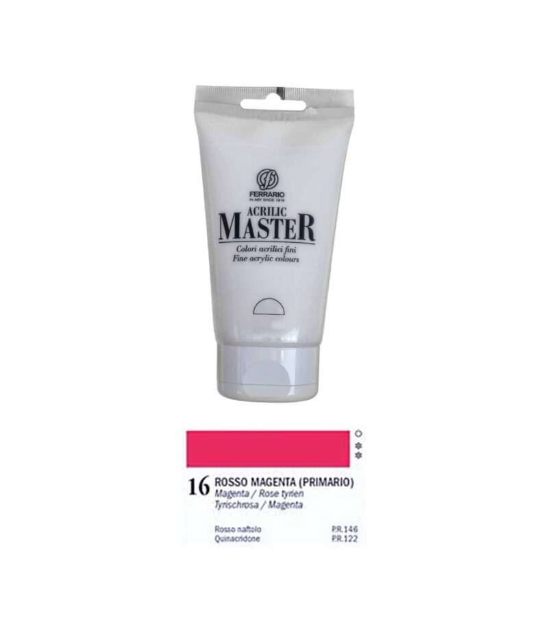 16-Acrylic-Master-Ferrario-120ml-Art&Colour 16-Acrylic-Master-Ferrario-120ml-Art&Colour
