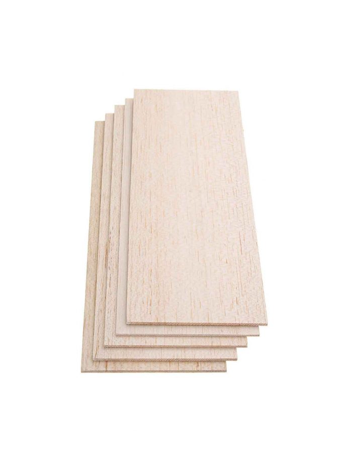 Wood Sheets Balsa 10x100 cm