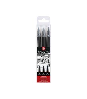 Set of 3 Pens Pigma Black (05, 05, 10)
