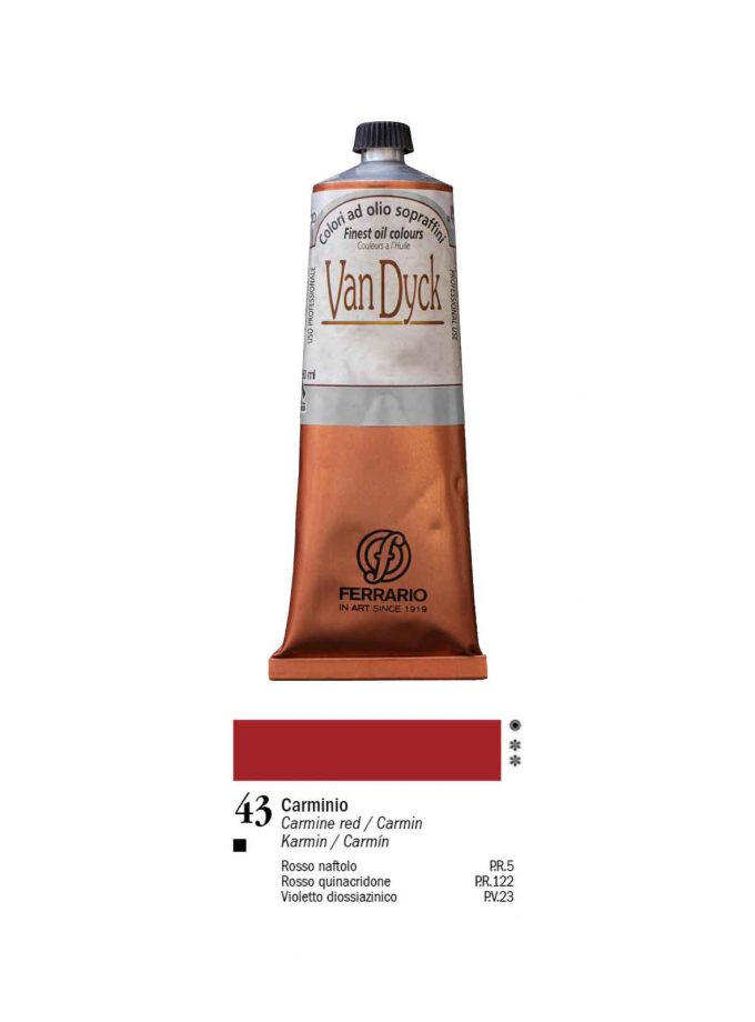 Oil paint Van Dyck 150ml Ferrario
